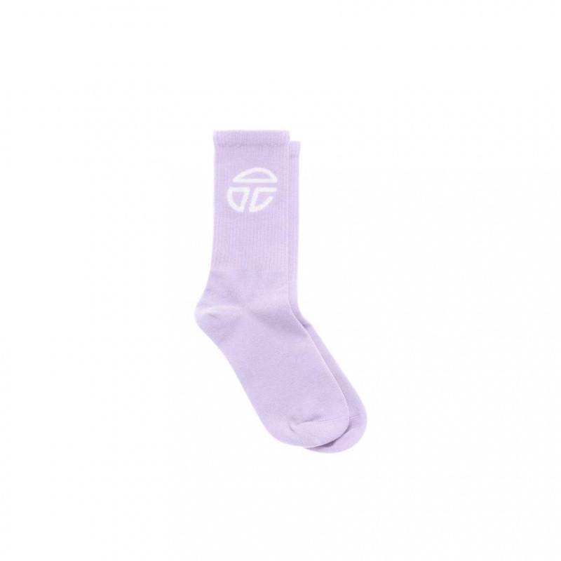 Telfar Socks Atletische Logo E Sokken Lavendel | NLSO3168