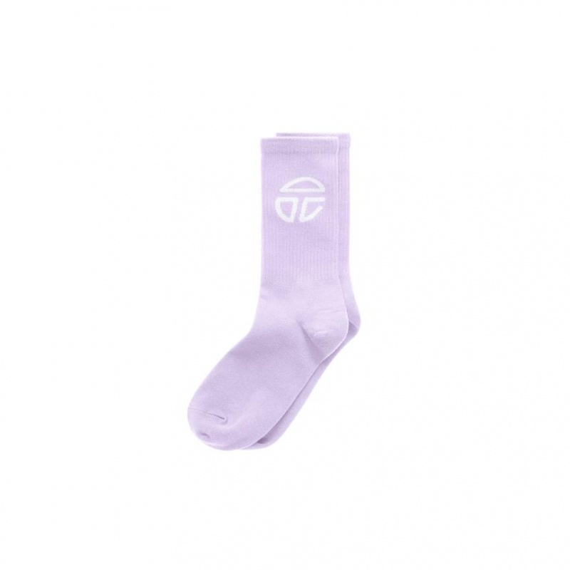 Telfar Socks Atletische Logo E Sokken Lavendel | NLSO3168