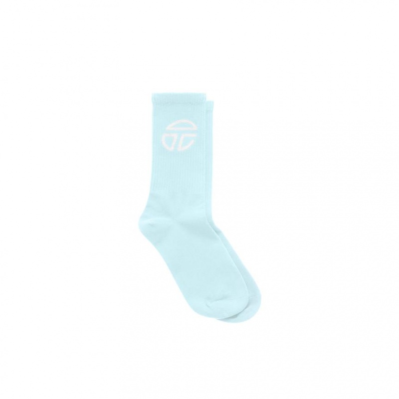 Telfar Socks Atletische Logo G Sokken Blauw | NLFM3166