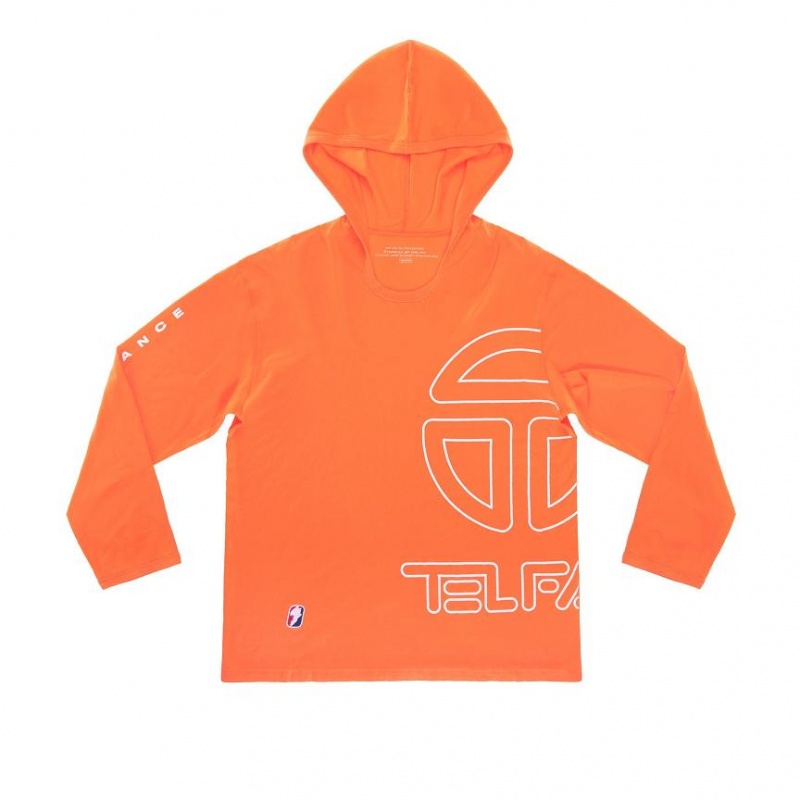 Telfar T Hoodie Oranje | NLYU3245