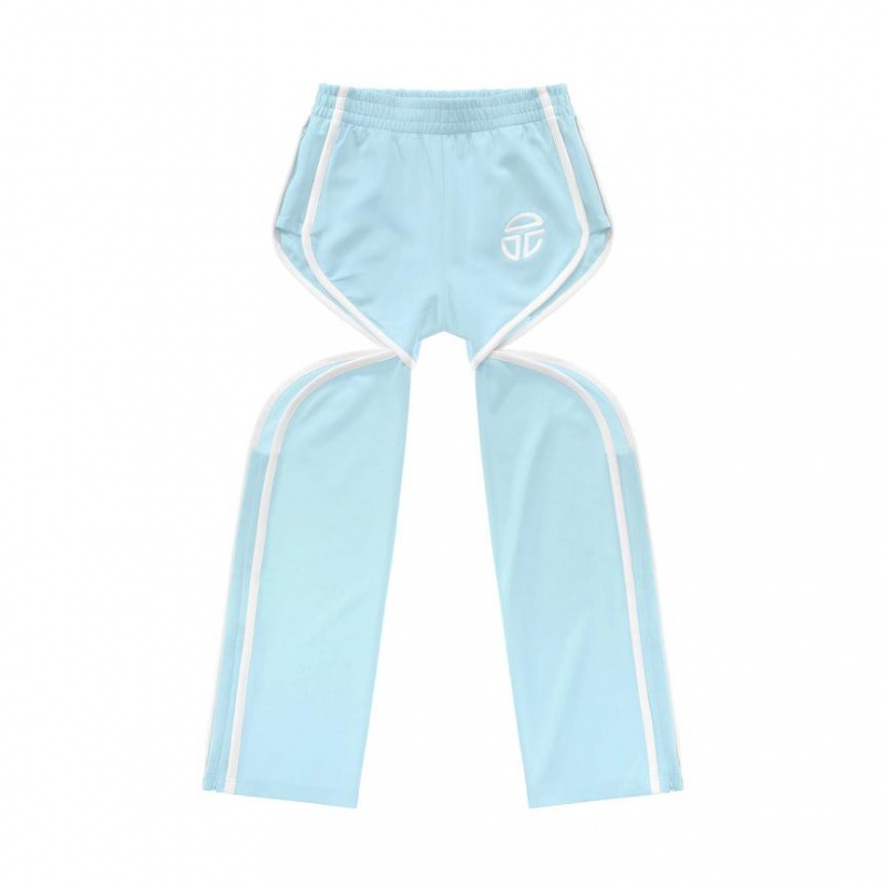 Telfar Thigh Hole Track Broek Blauw | NLIS3288