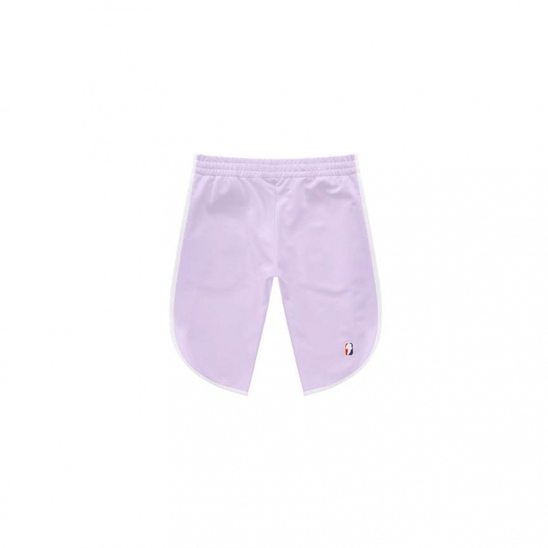 Telfar Track Capri Korte Broek Lavendel | NLGL3334