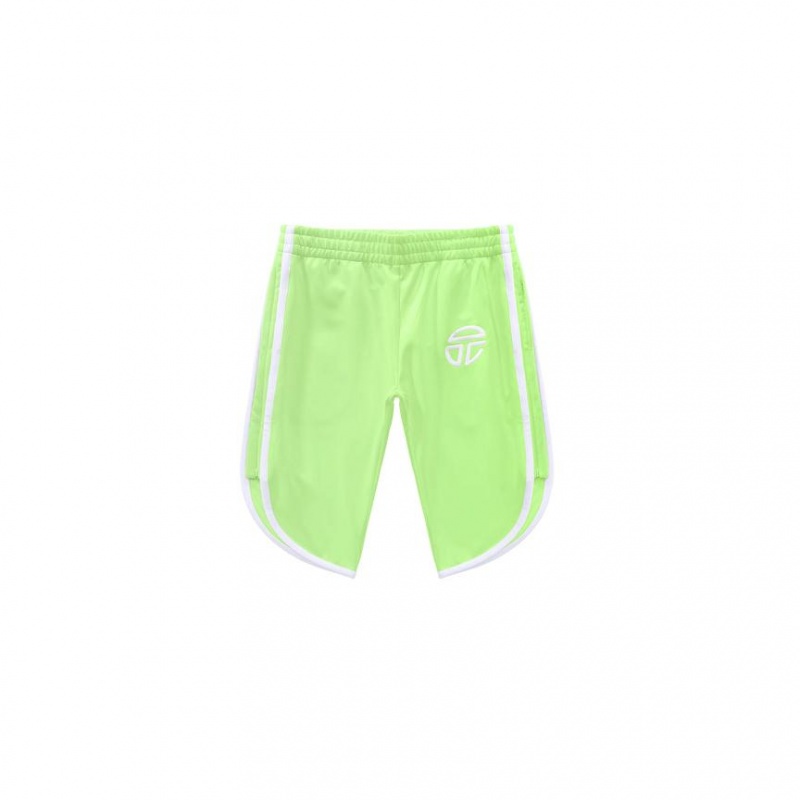 Telfar Track Capri Korte Broek Mintgroen | NLAP3338