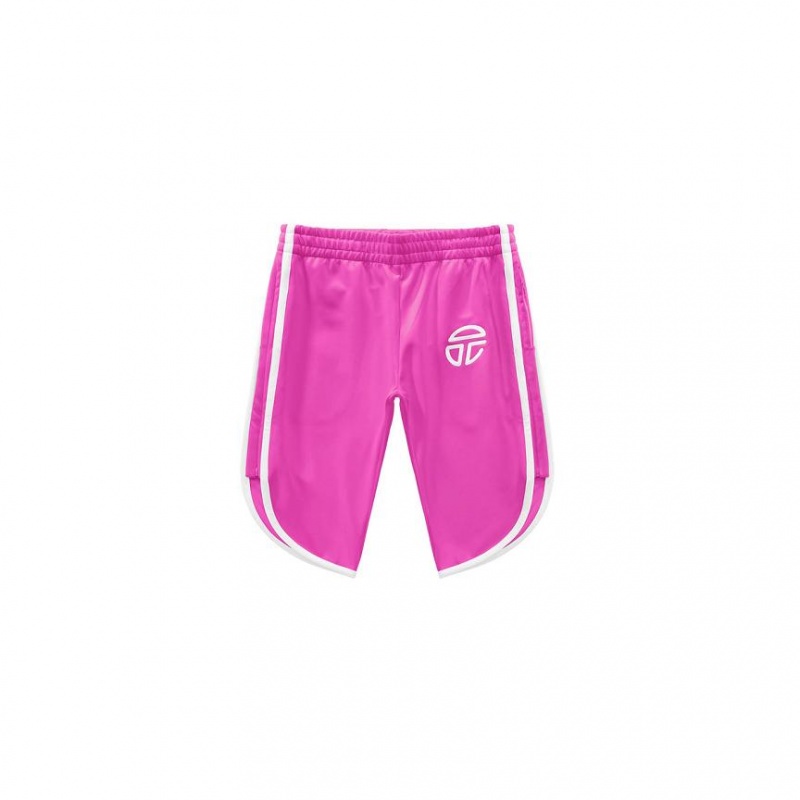 Telfar Track Capri Korte Broek Roze | NLHK3332