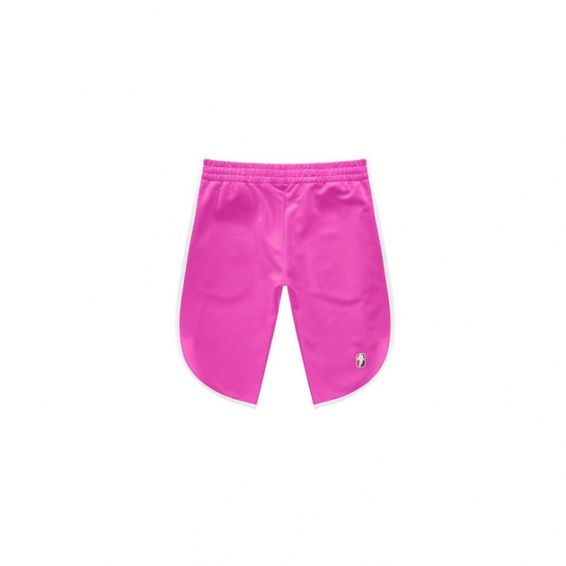 Telfar Track Capri Korte Broek Roze | NLHK3332