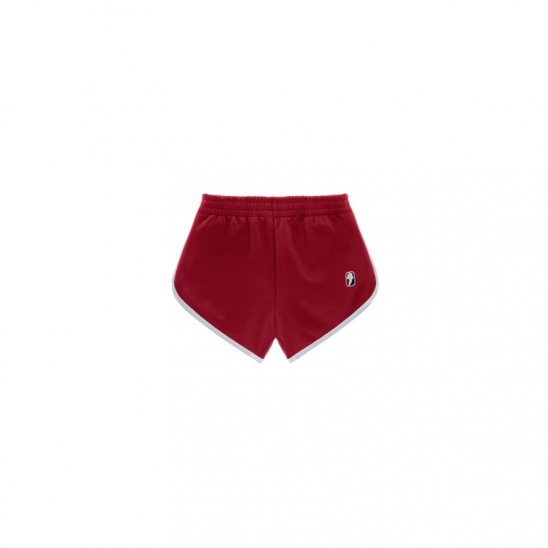 Telfar Track Korte Broek Bordeaux | NLRW3345