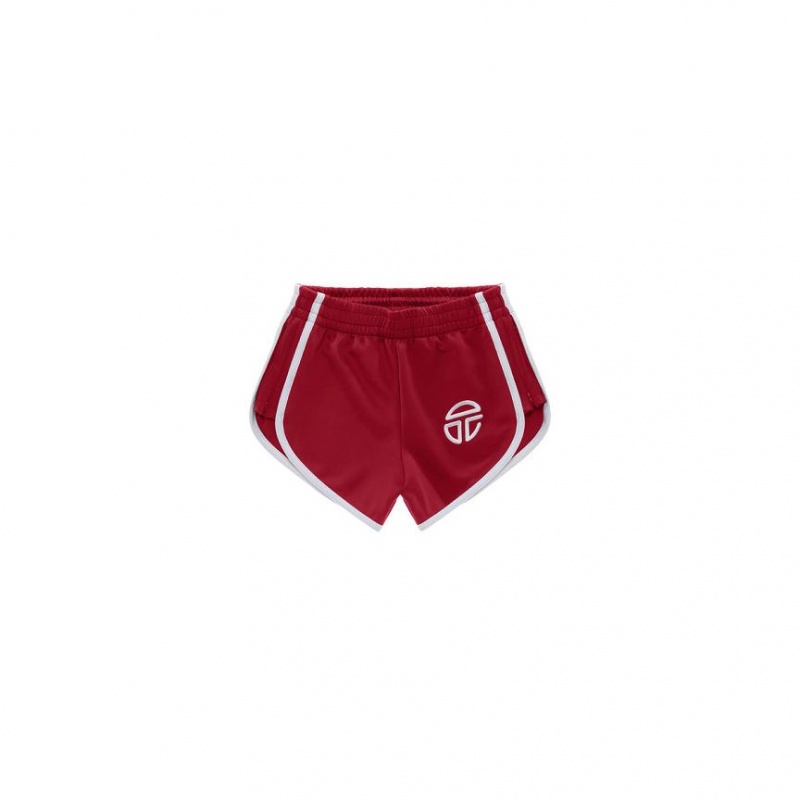 Telfar Track Korte Broek Bordeaux | NLRW3345