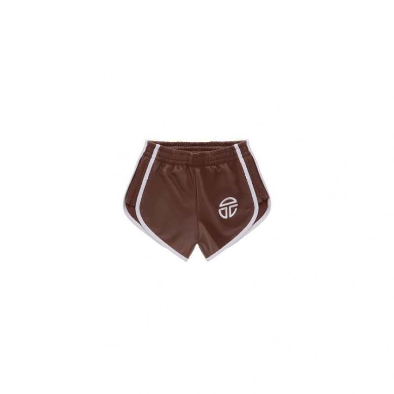 Telfar Track Korte Broek Chocola | NLIS3341