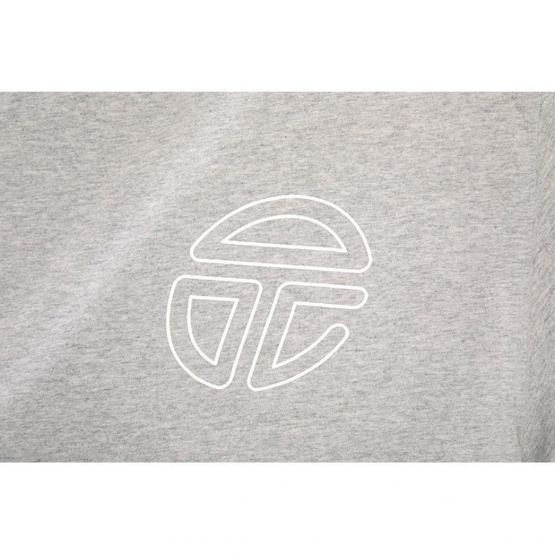 Telfar Triple Long Sleeve T-shirts Grijs | NLRW3416