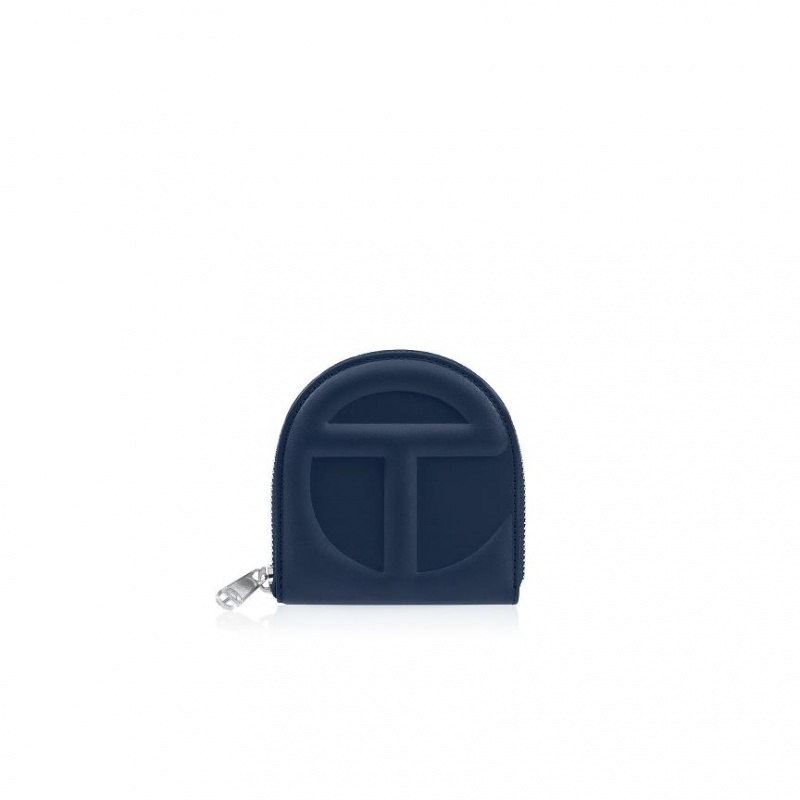 Telfar Wallets Logo ② Portefeuille Donkerblauw | NLEX3177