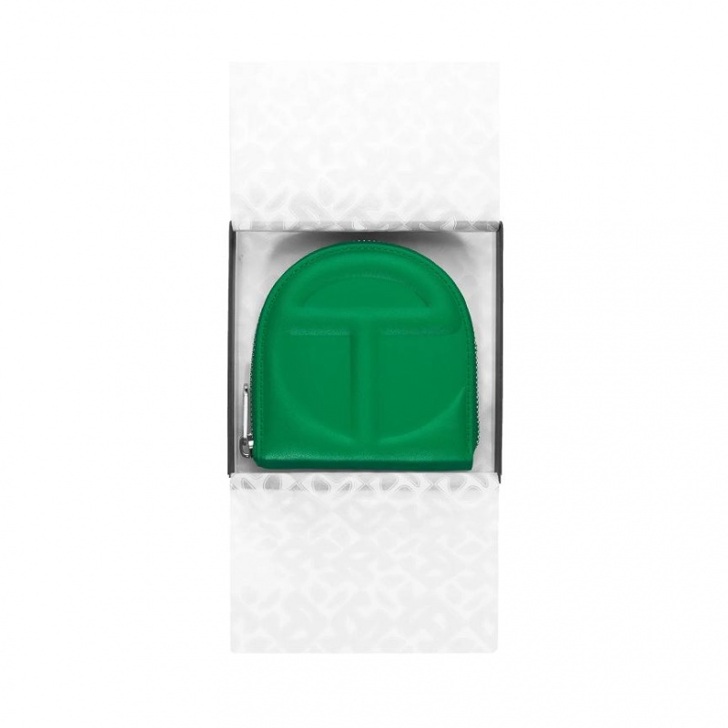 Telfar Wallets Logo Ⅹ Portefeuille Groen | NLNB3181