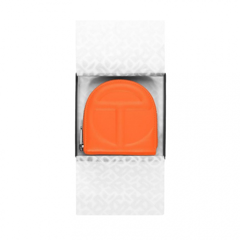 Telfar Wallets Logo Ⅳ Portefeuille Oranje | NLLH3187