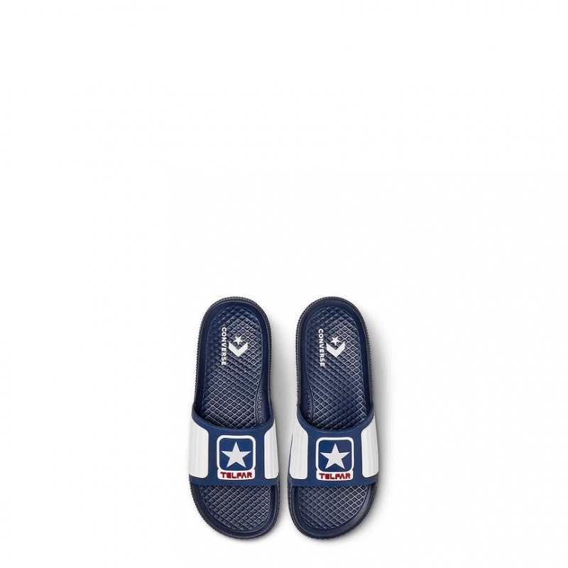 Telfar X Converse Badeslippers Donkerblauw | NLQZ3523