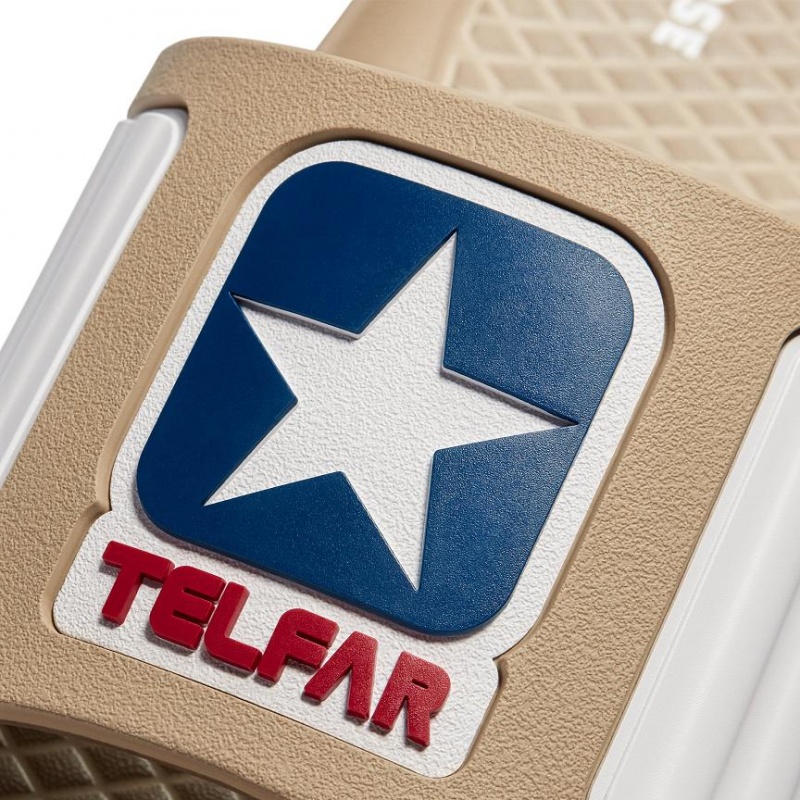 Telfar X Converse Badeslippers Khaki | NLEX3521