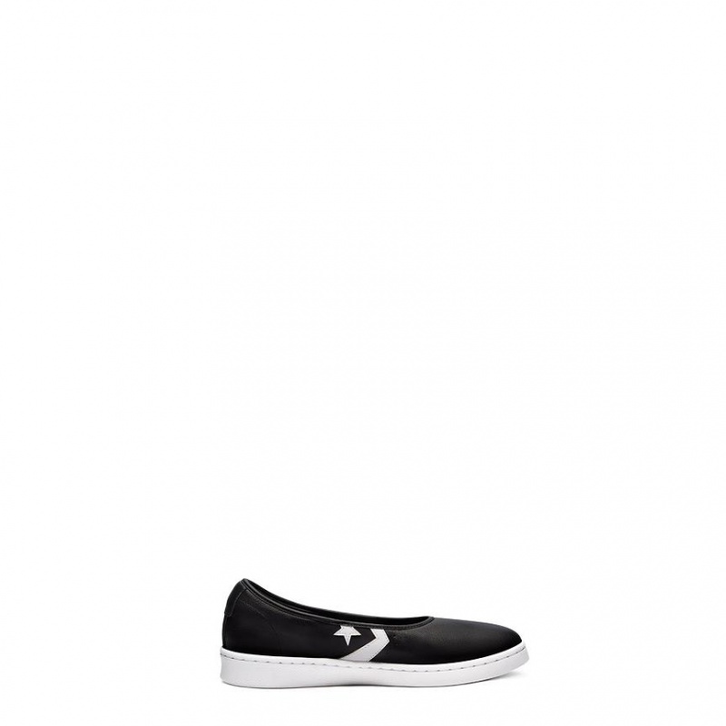 Telfar X Converse Pro Leren Loafers Zwart | NLOR3515