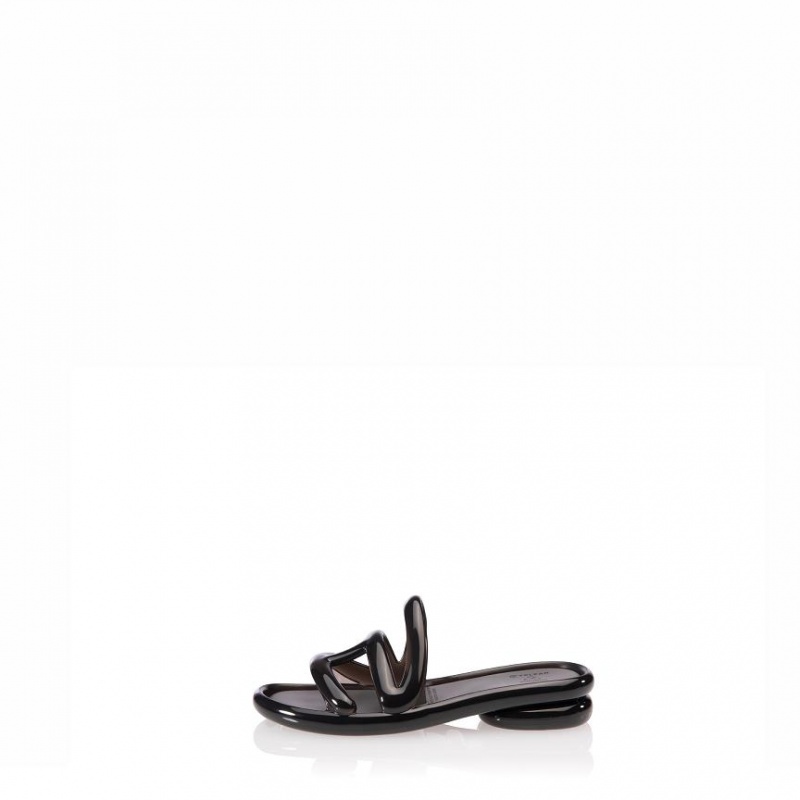 Telfar x Melissa Jelly Badeslippers Zwart | NLUT3517