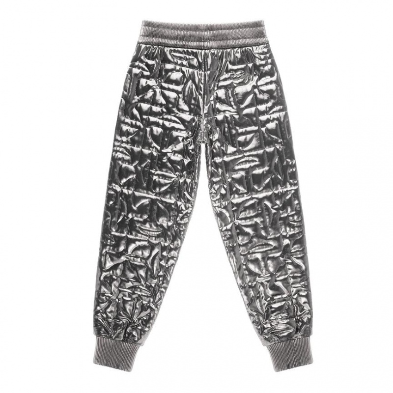 Telfar x Moose Knuckles Gewatteerd Joggingbroek Zilver | NLDN3380