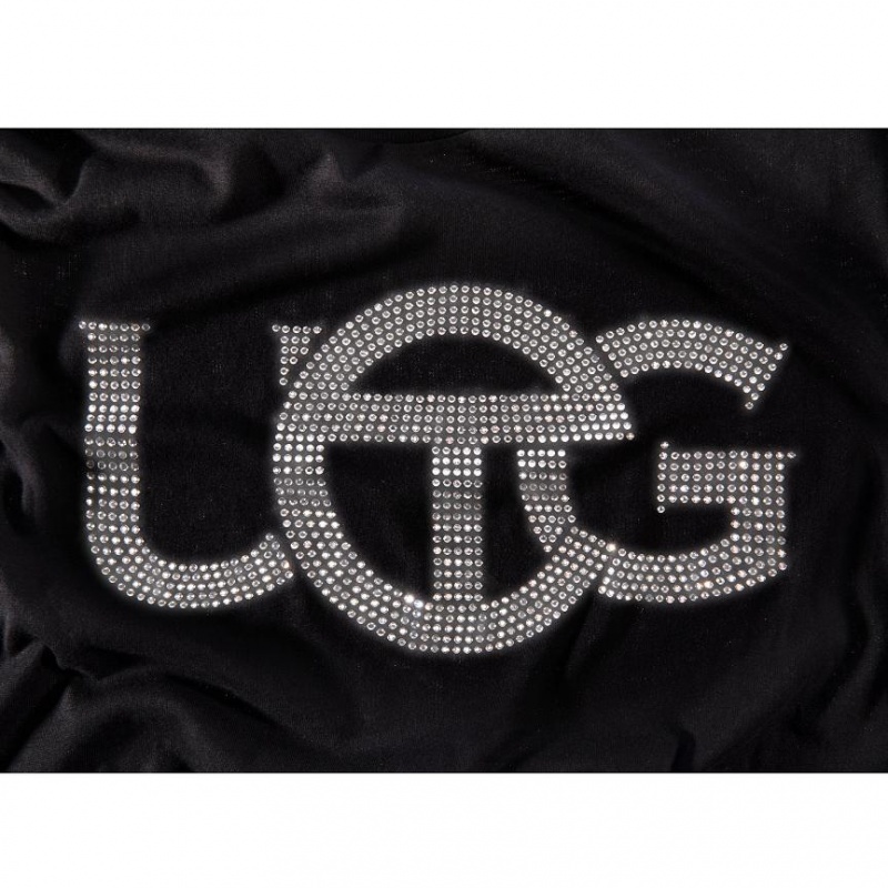 Telfar x UGG Crystal Logo T-shirts Zwart | NLHK3403