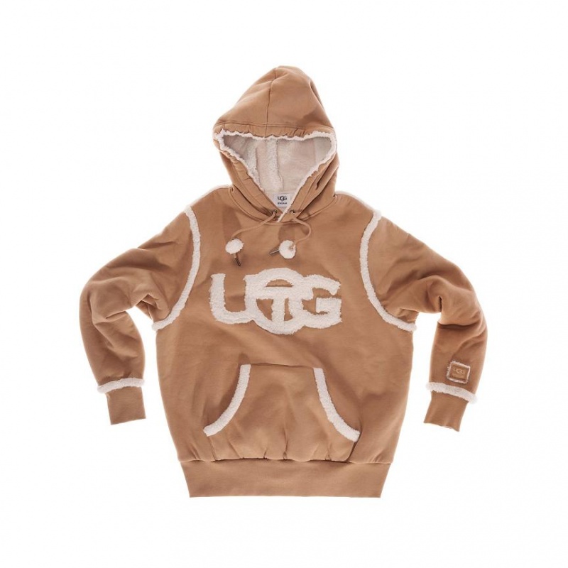 Telfar x UGG Hoodie Bruin | NLQZ3224