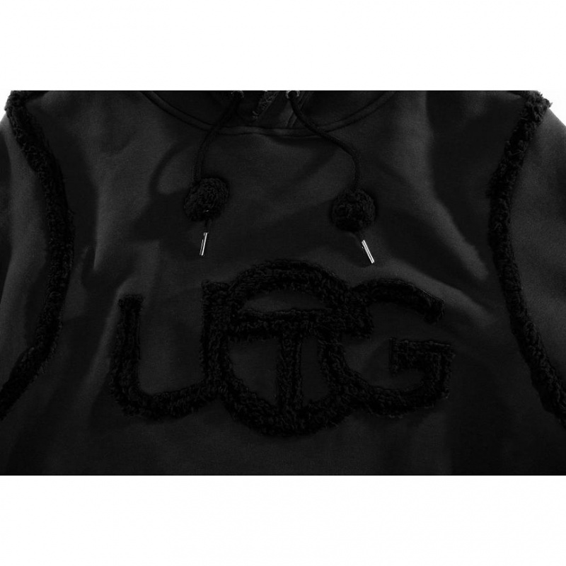 Telfar x UGG Hoodie Zwart | NLEX3222