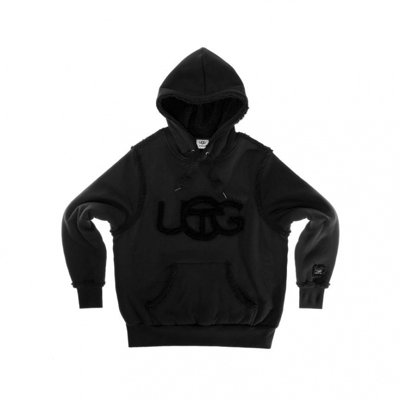 Telfar x UGG Hoodie Zwart | NLEX3222