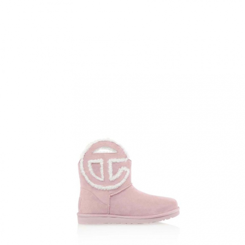 Telfar x UGG Logo Mini Laarzen Roze | NLJJ3506