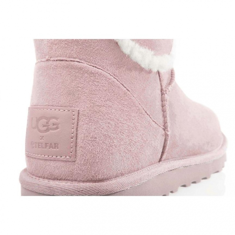 Telfar x UGG Logo Mini Laarzen Roze | NLJJ3506