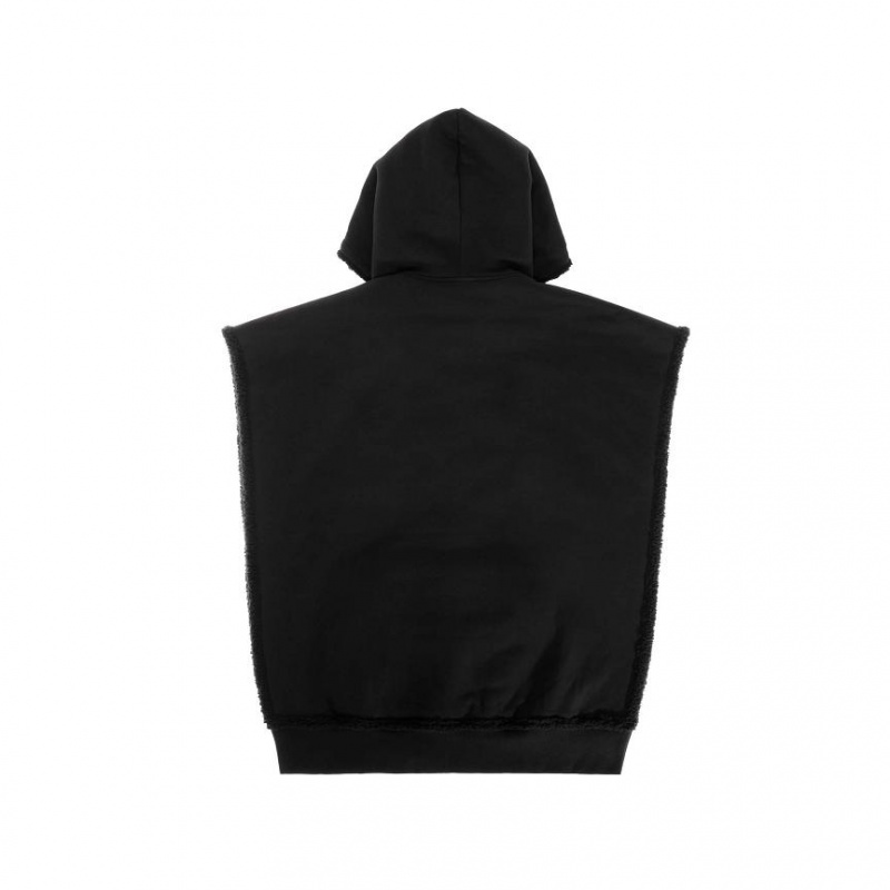 Telfar x UGG Sideless Hoodie Zwart | NLWY3223